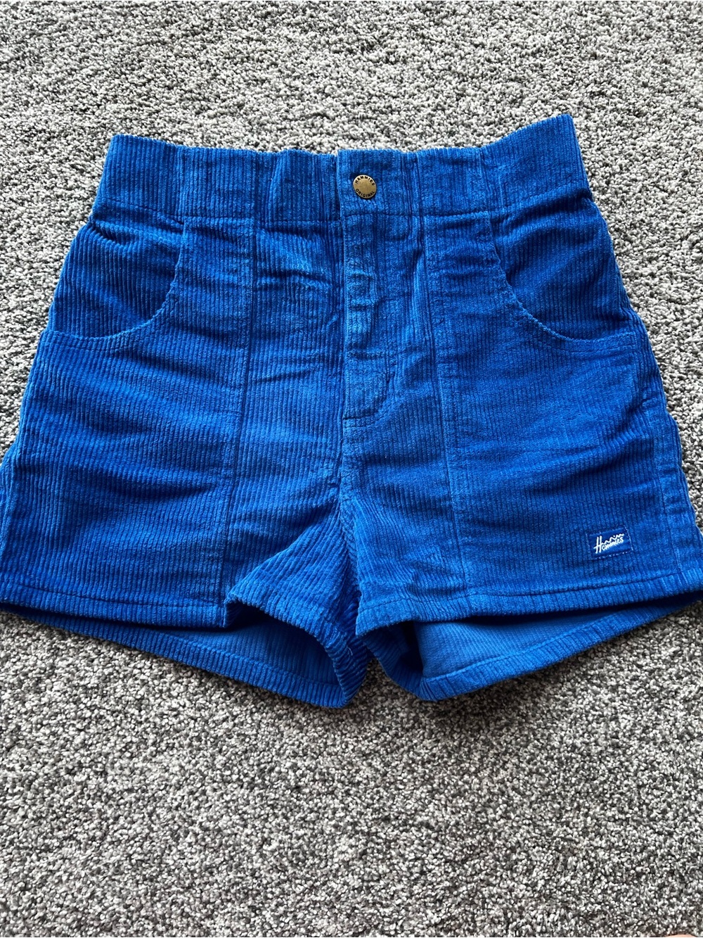 Hammies Royal Blue Corduroy Shorts